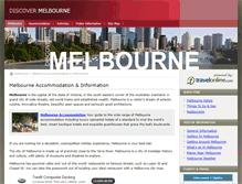 Tablet Screenshot of discovermelbourne.com
